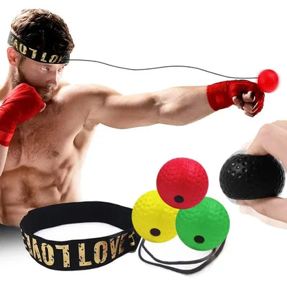 King's Head-Mounted Fighting Reflex Balls