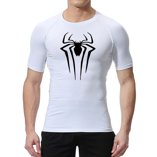 King's Spider Print Compression Shirts